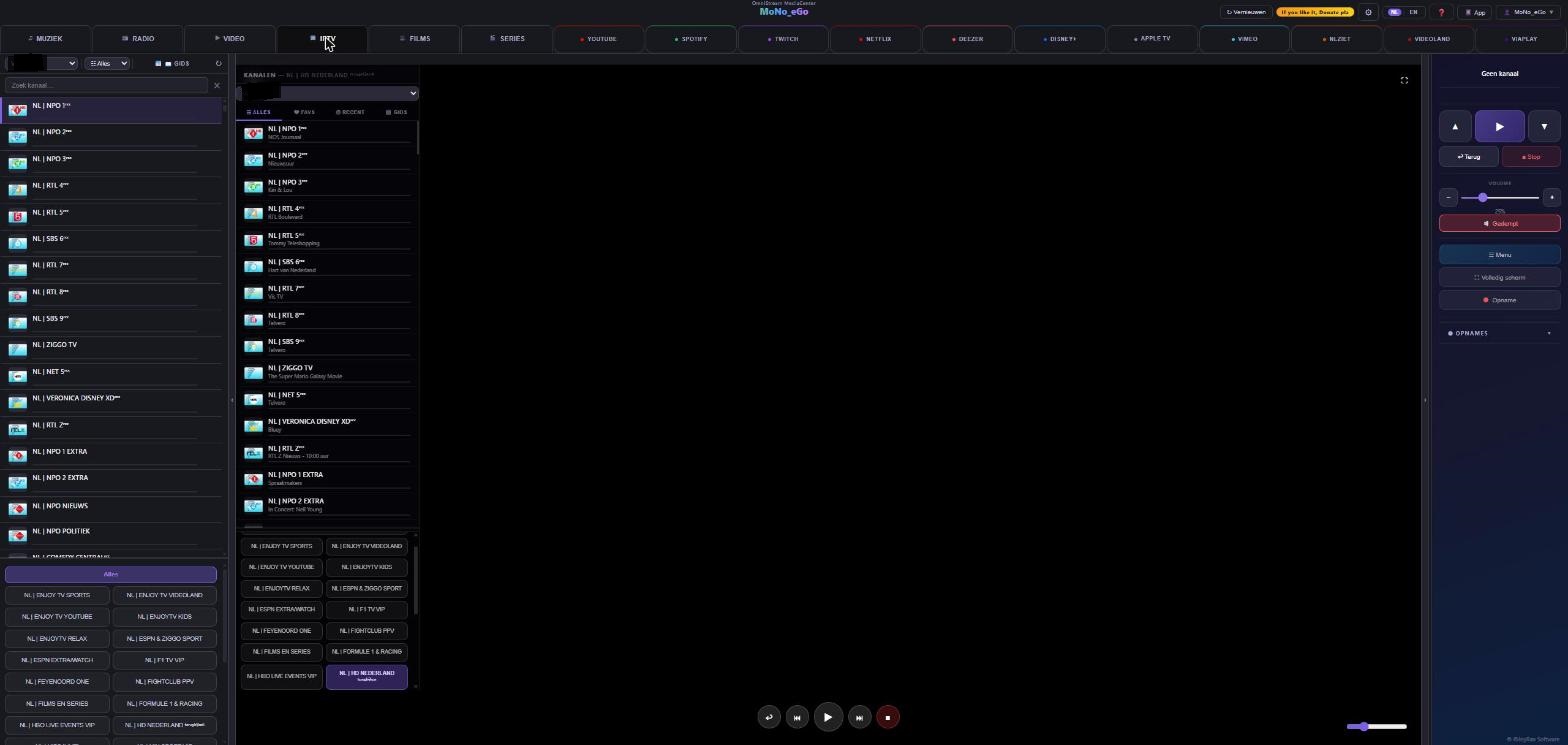OmniStream programmagids